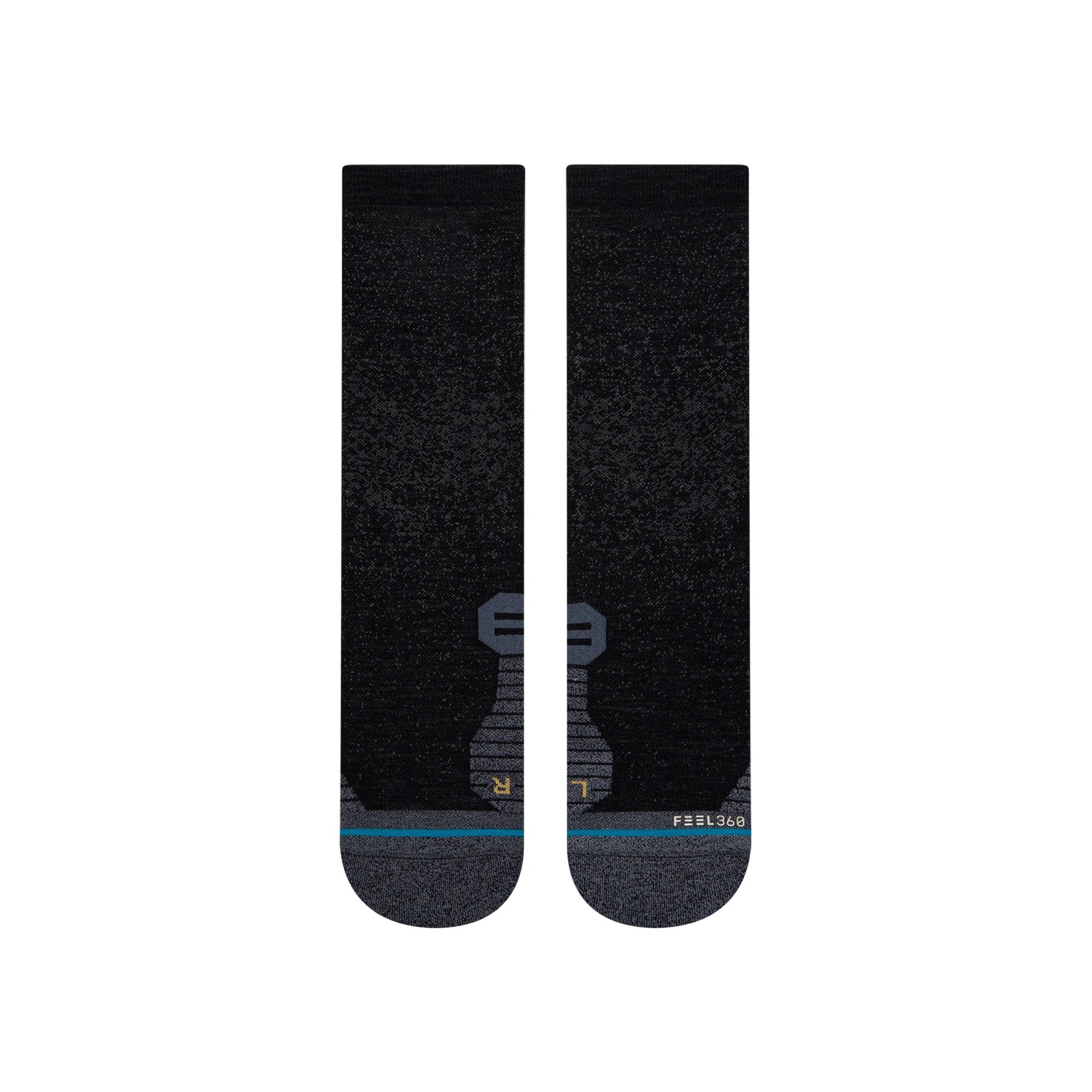 Stance Socks RUN WOOL CREW Black