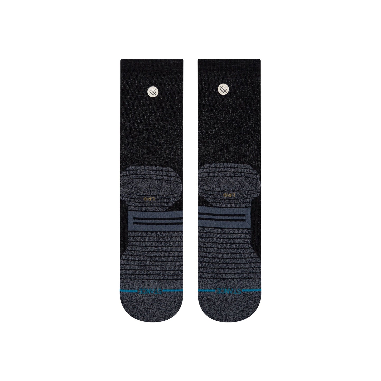 Stance Socks RUN WOOL CREW Black