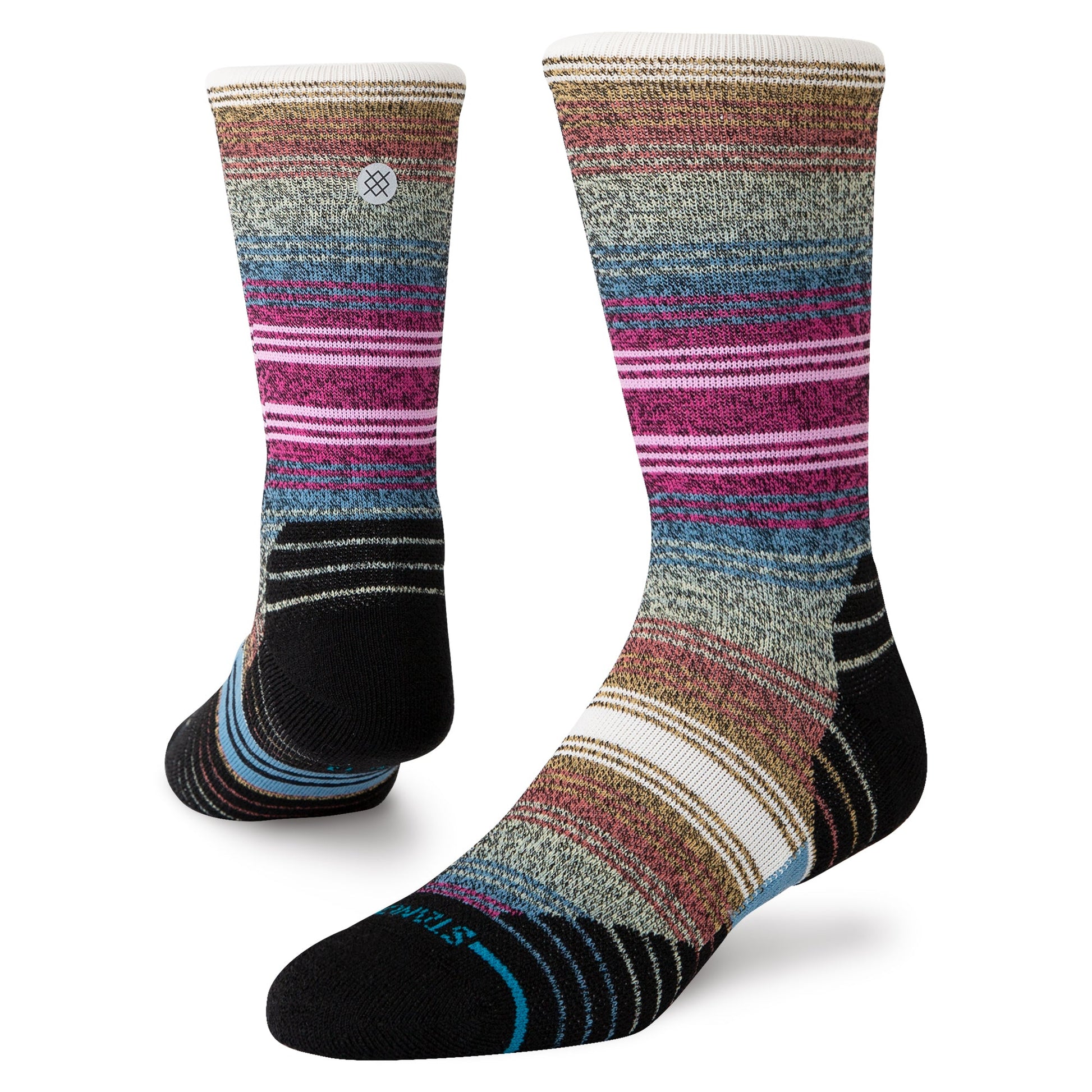 Stance Mid Wool Crew Sock Purple