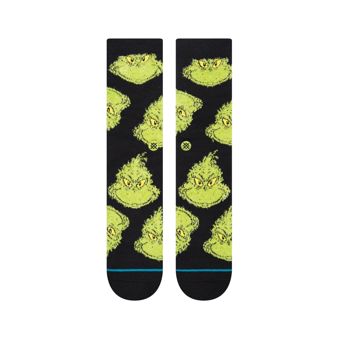 Stance Mean One Crew Sock Black