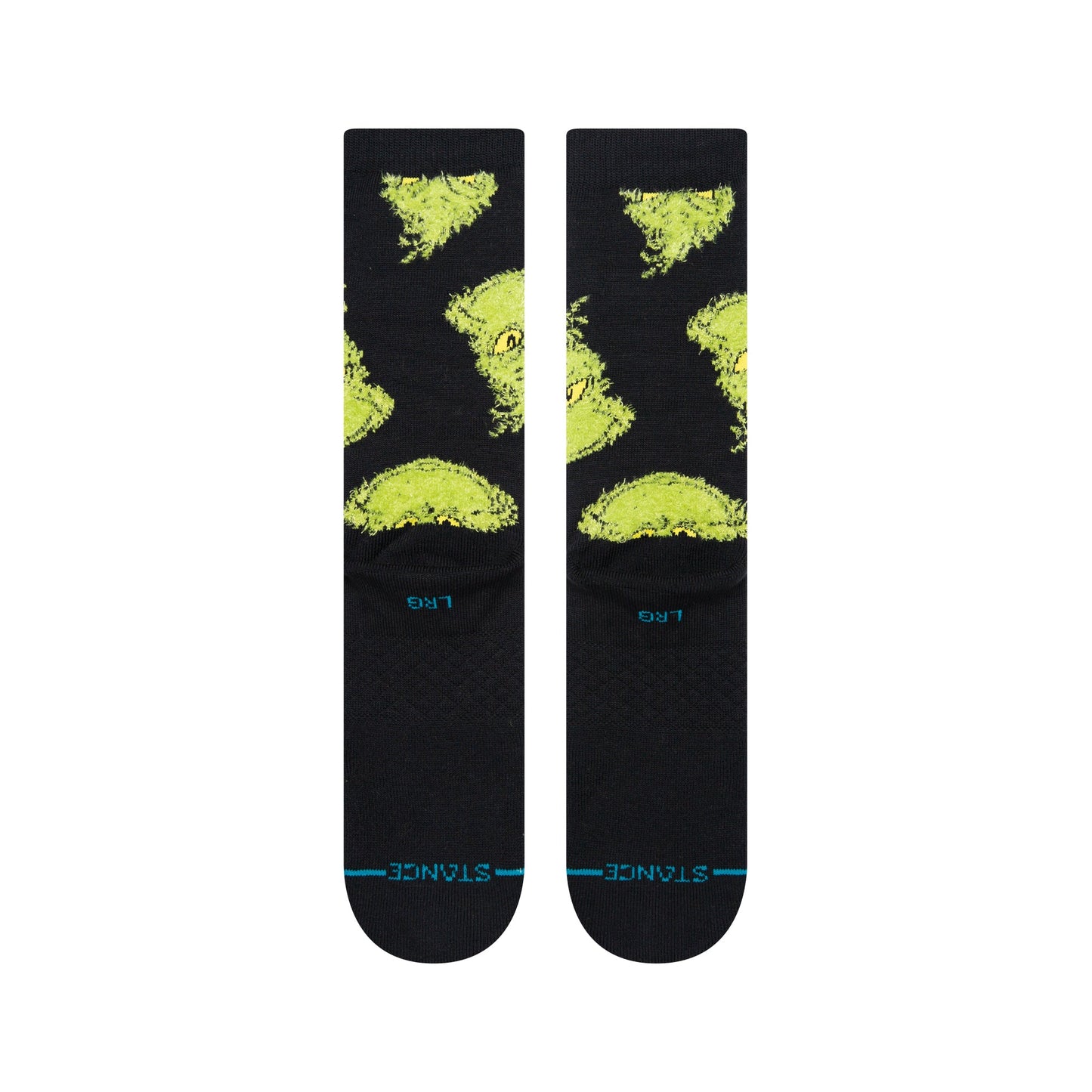 Stance Mean One Crew Sock Black
