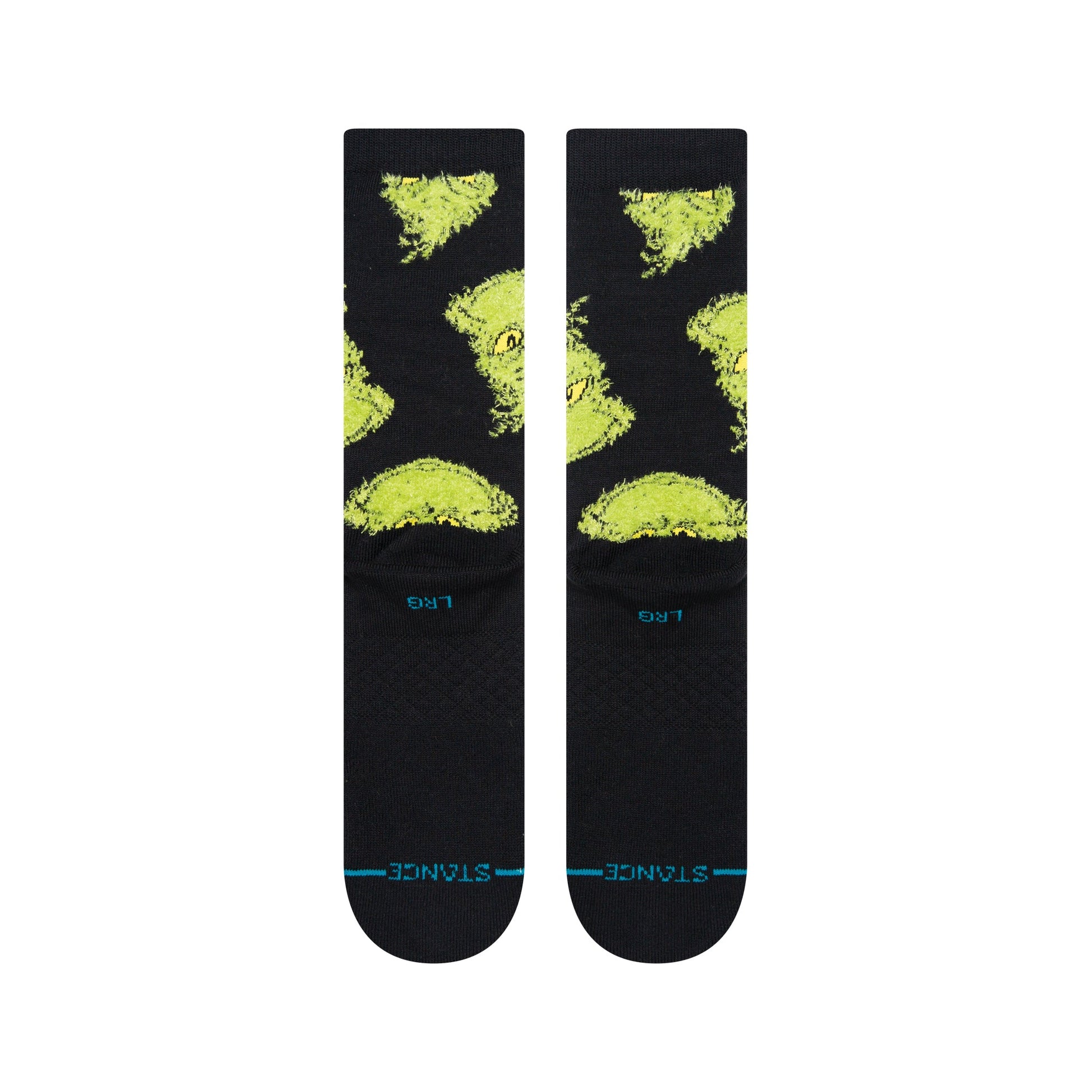 Stance Mean One Crew Sock Black