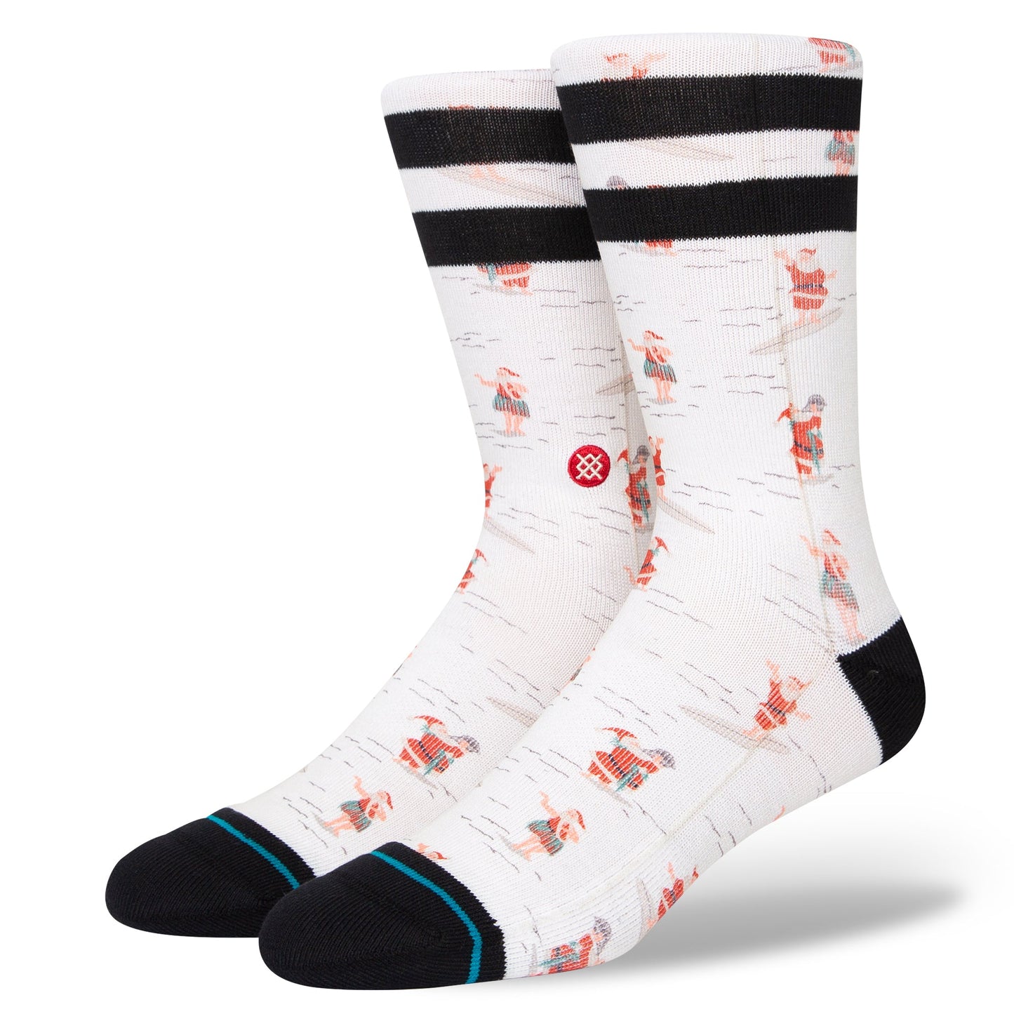 Stance Shranta Crew Sock Off White