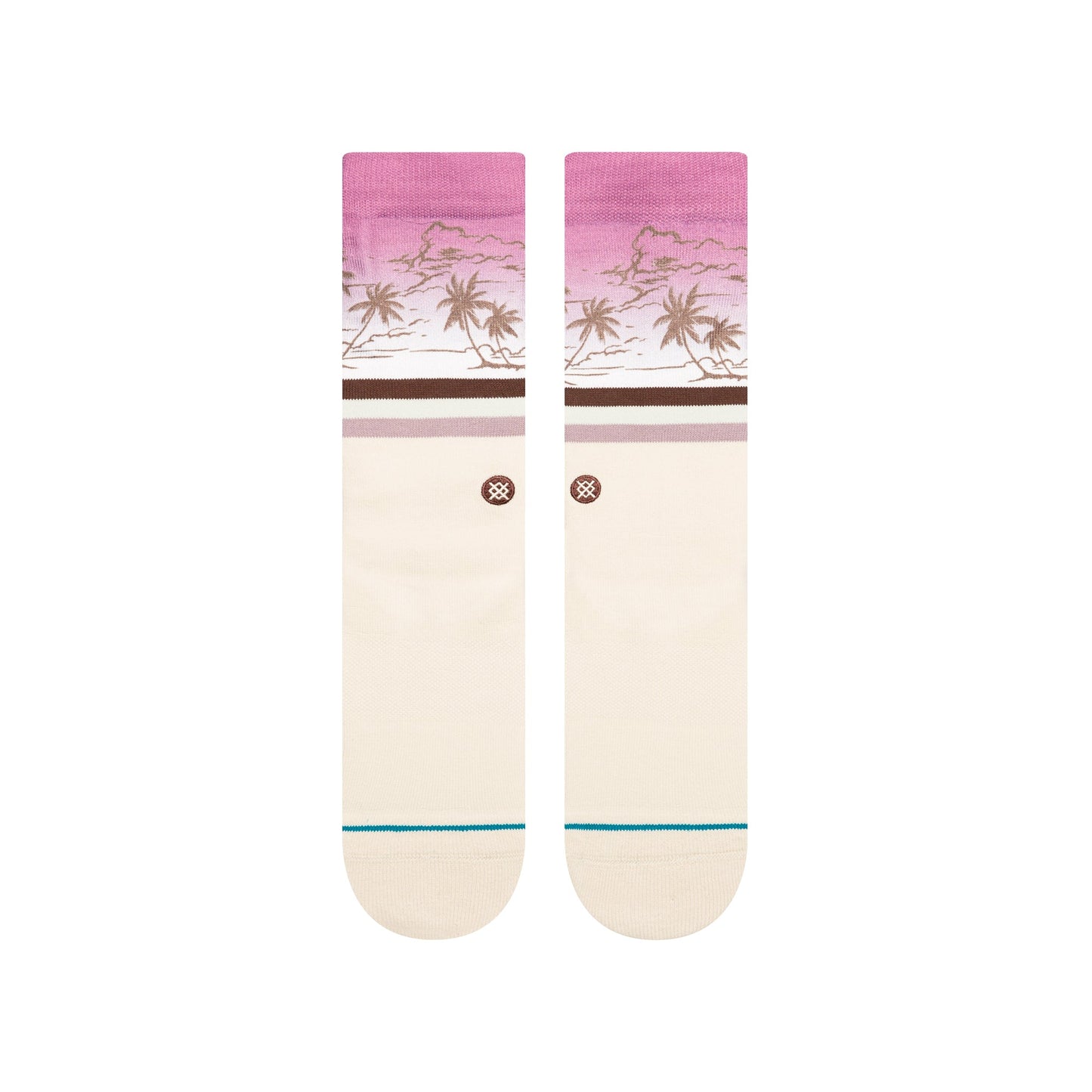 Stance Kaneohe Crew Sock Off White
