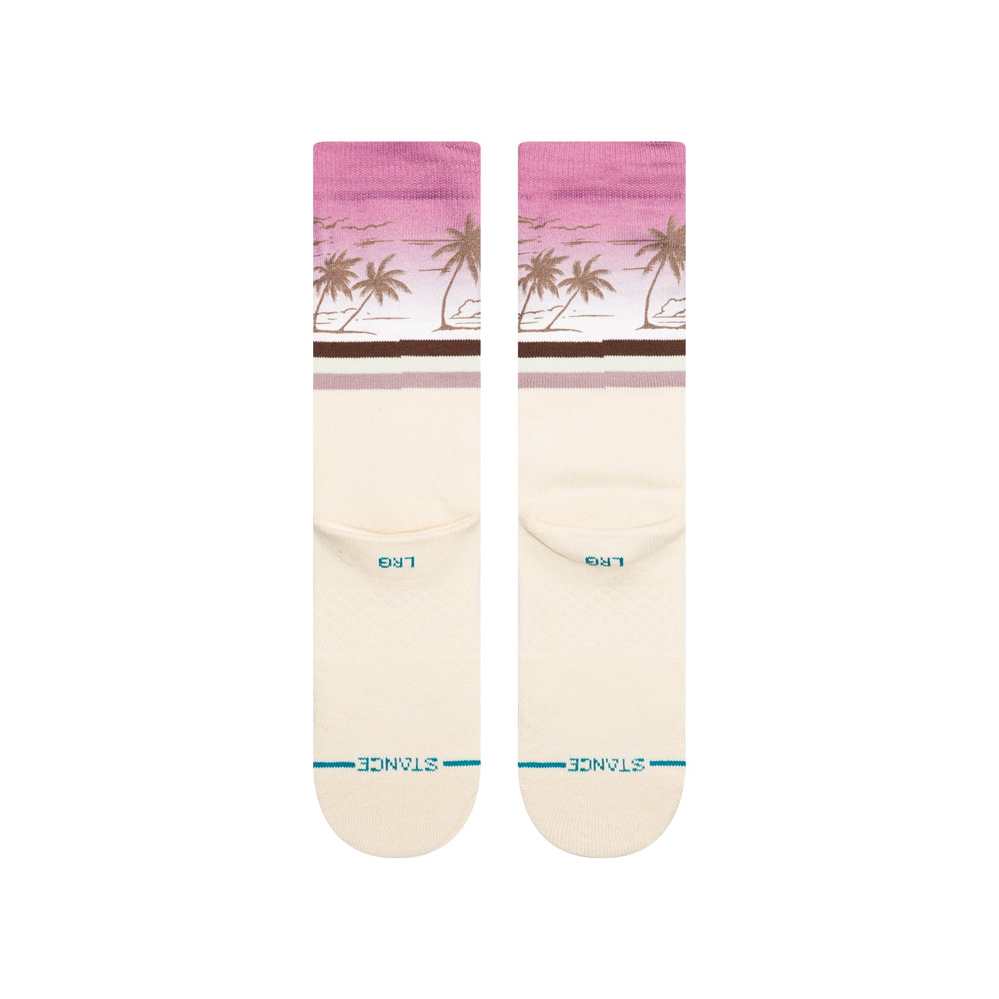 Stance Kaneohe Crew Sock Off White