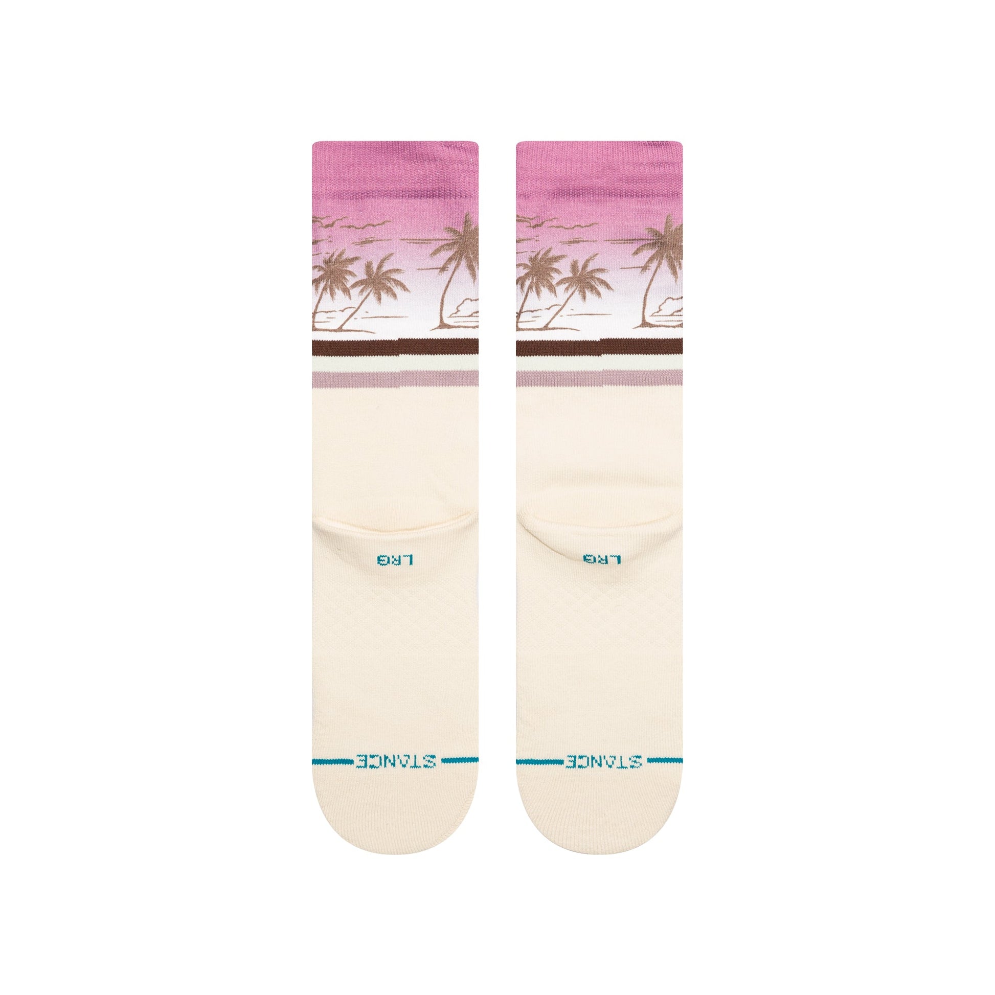 Stance Kaneohe Crew Sock Off White