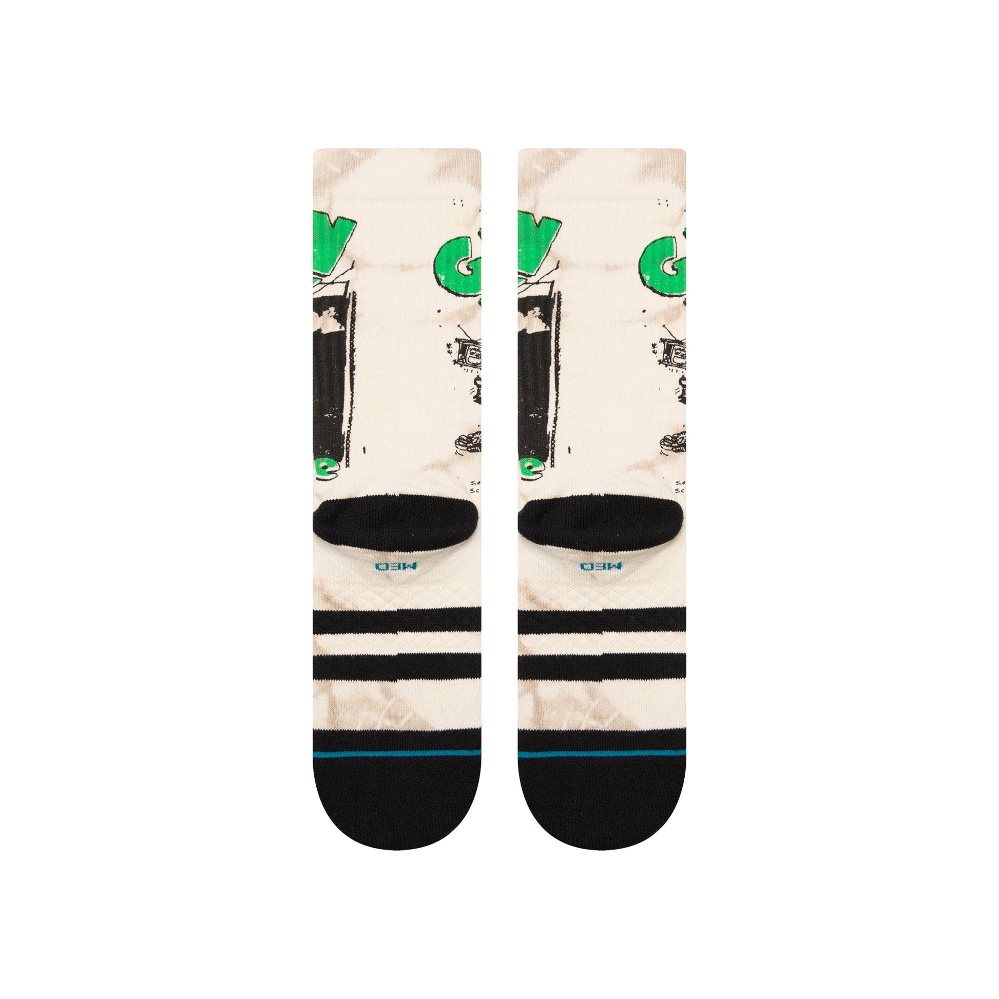 Stance 1994 Crew Sock Off White
