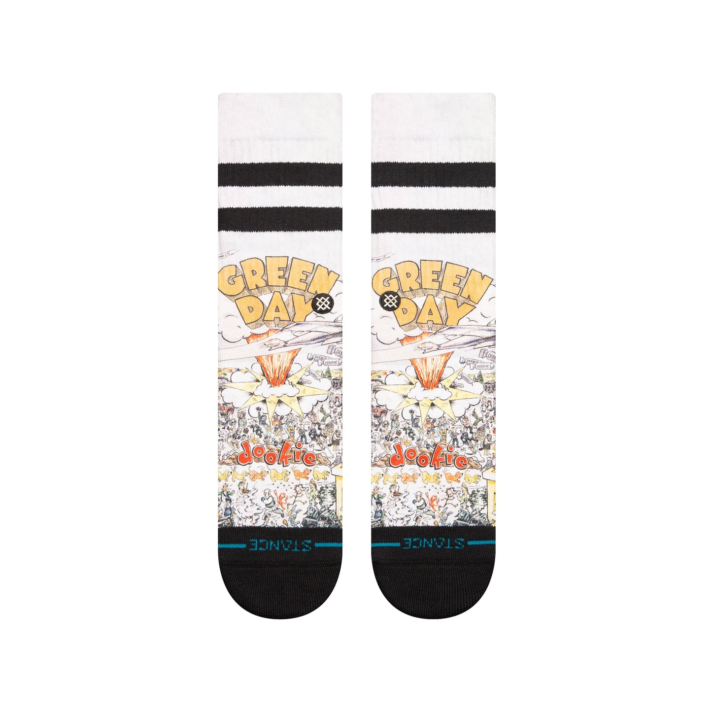 Stance Basket Case Crew Sock Multi