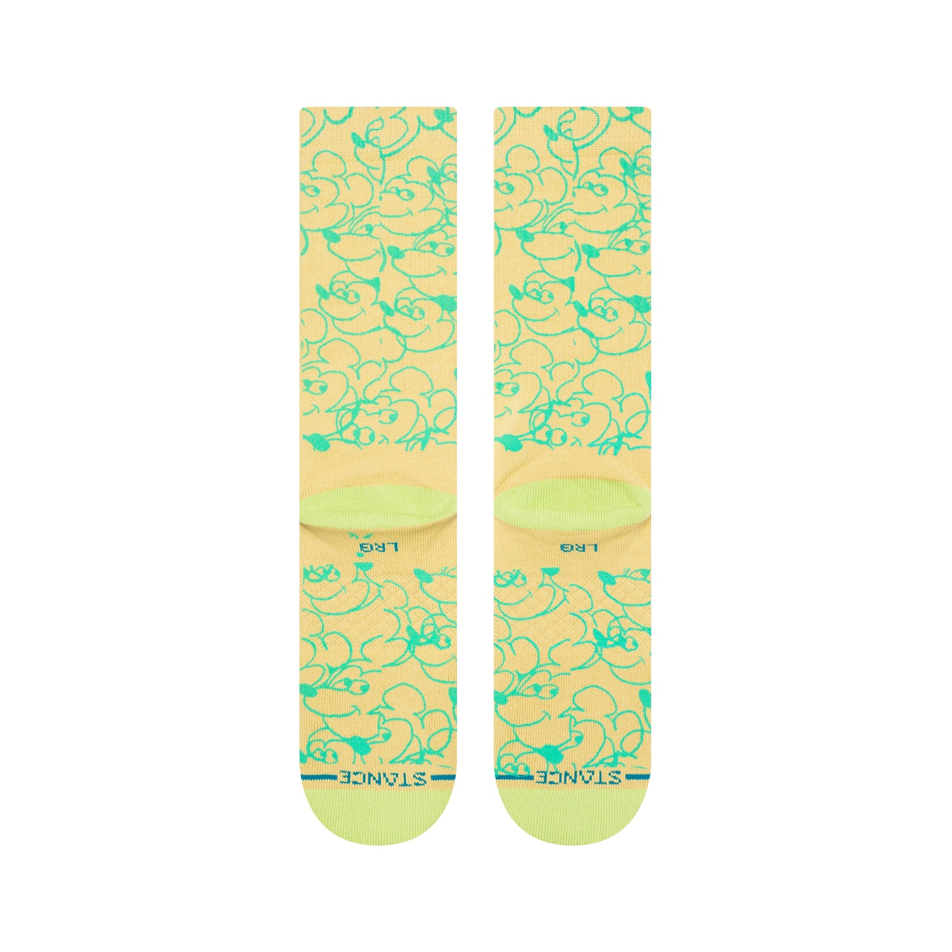 Stance Dillon Froelich Mickey Crew Sock Mustard