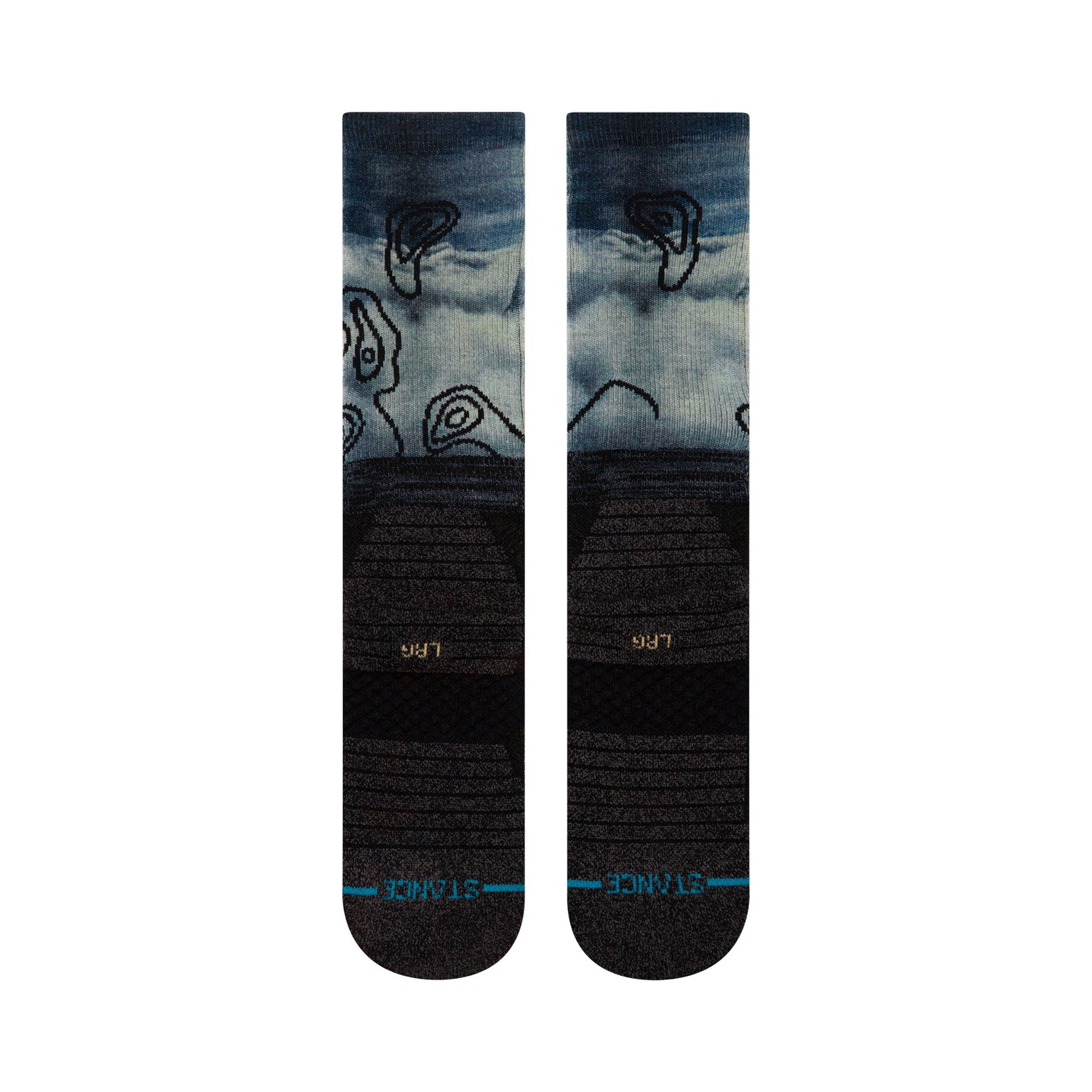 Stance Socks ALTITUDE CREW Black