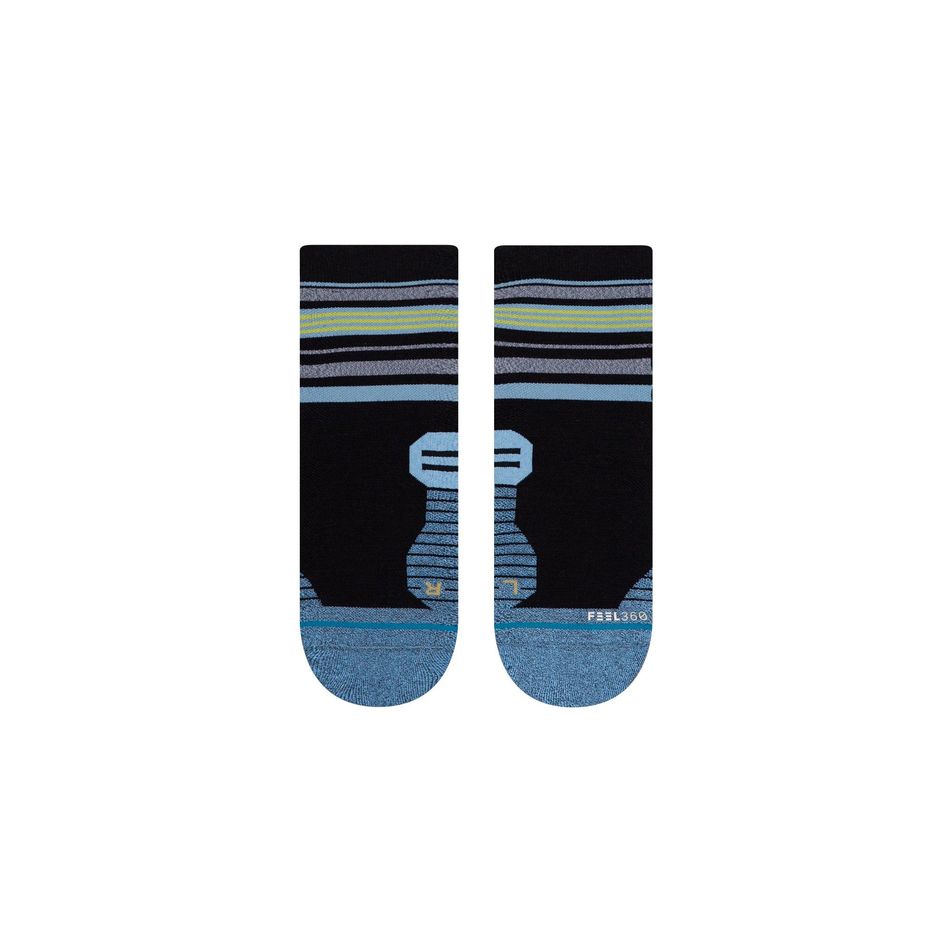 Stance Socks BLACK SHEEP QUARTER Black