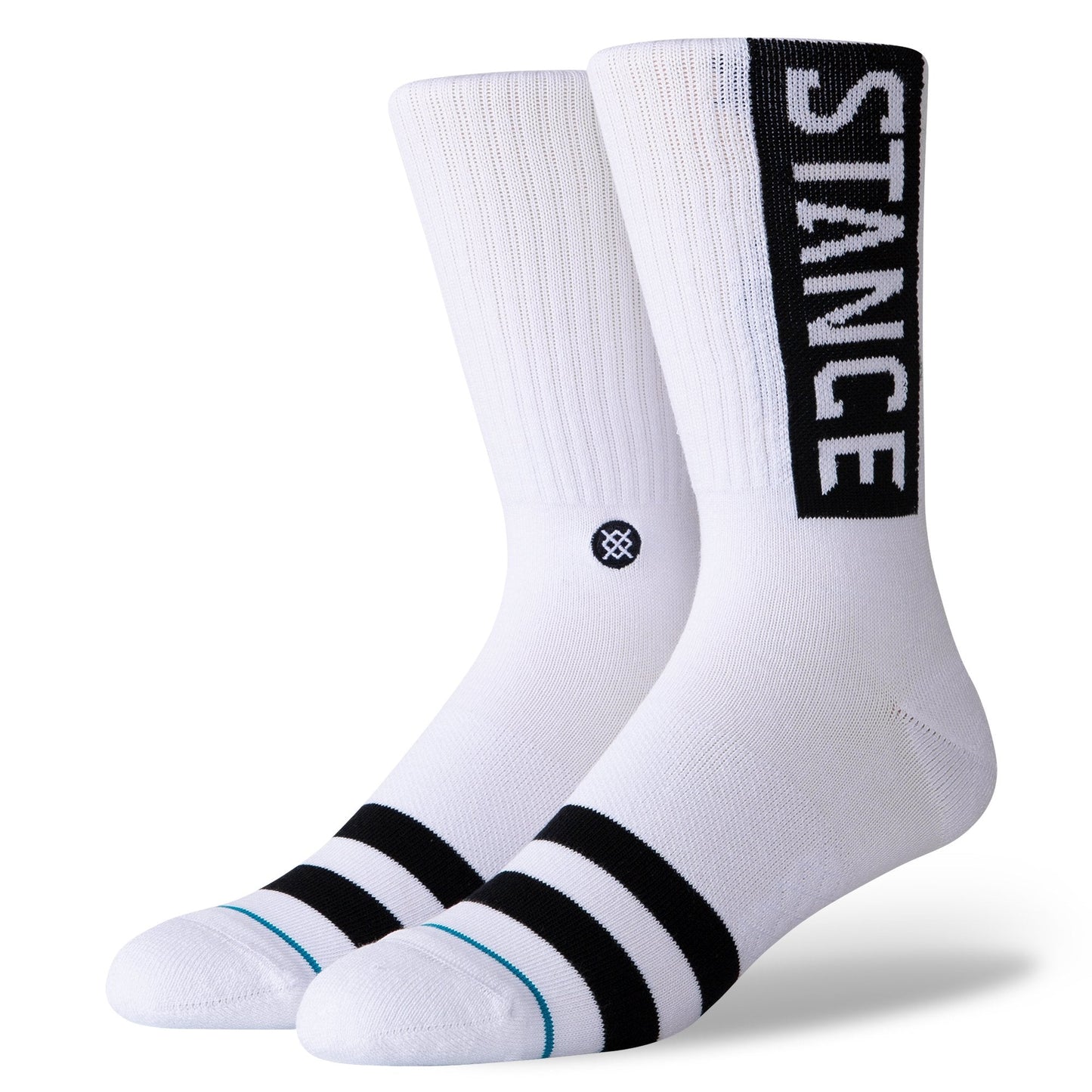 Stance OG Crew Sock 6 Pack White