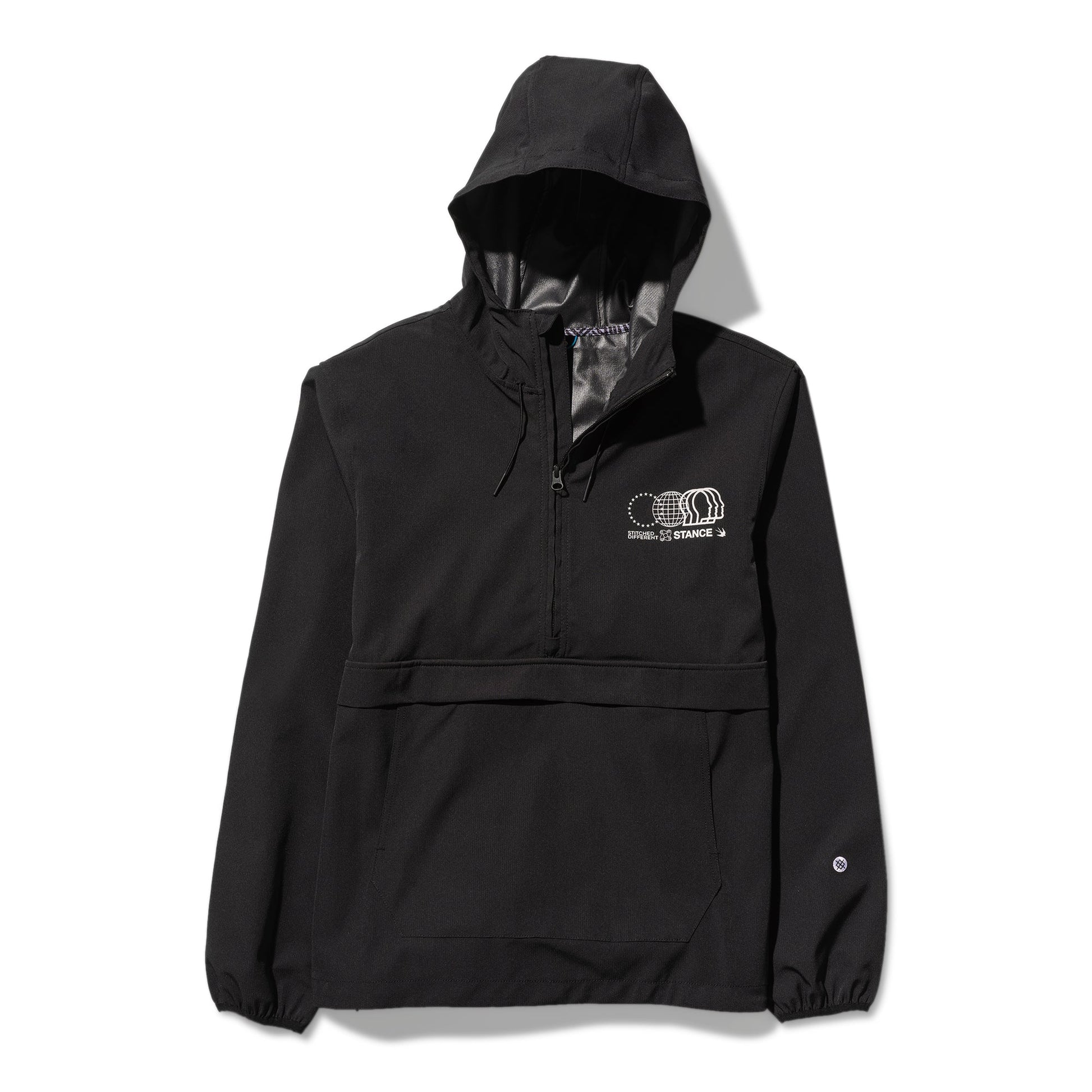 Stance Complex Anorak Black