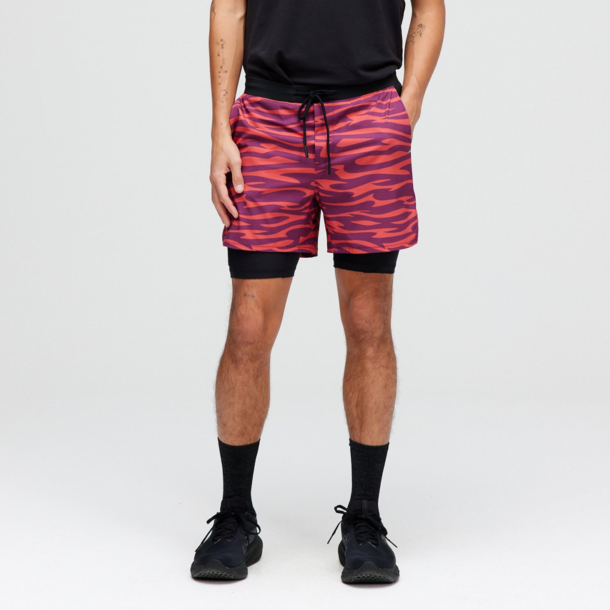 Stance Flux Performance Liner Short Purple |model