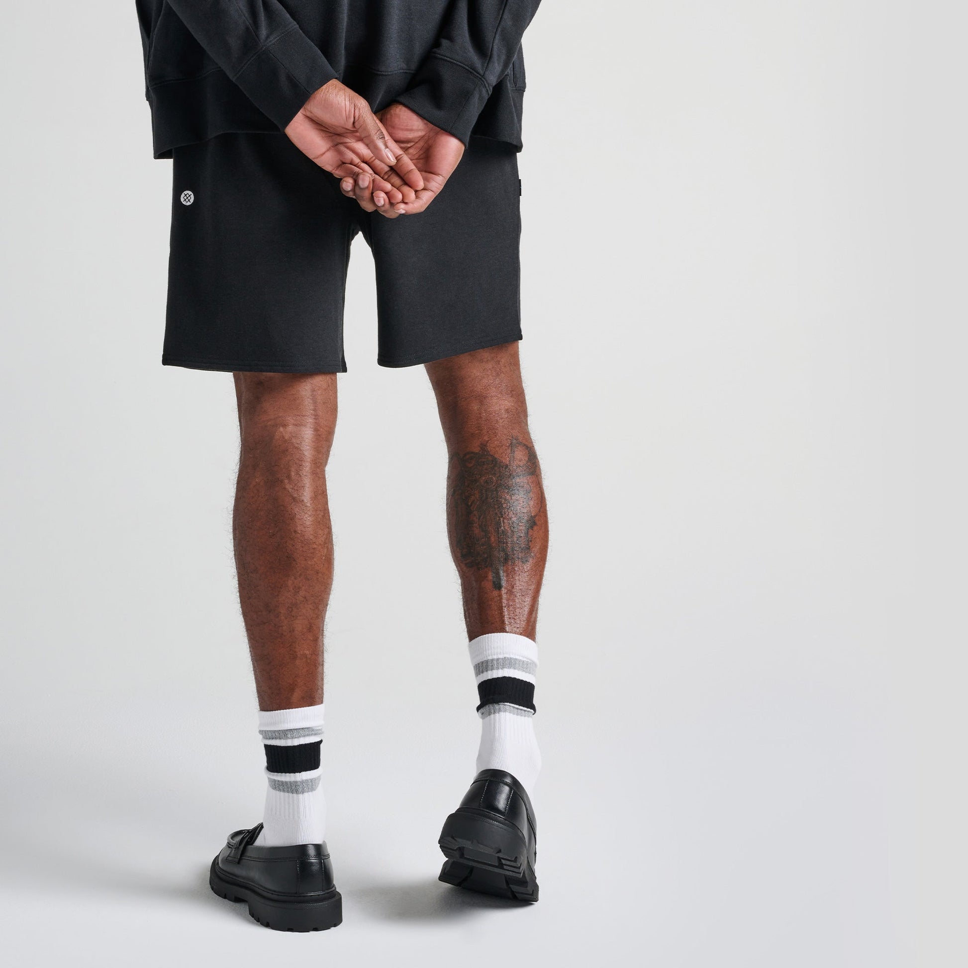 Stance Shelter Short Black |model