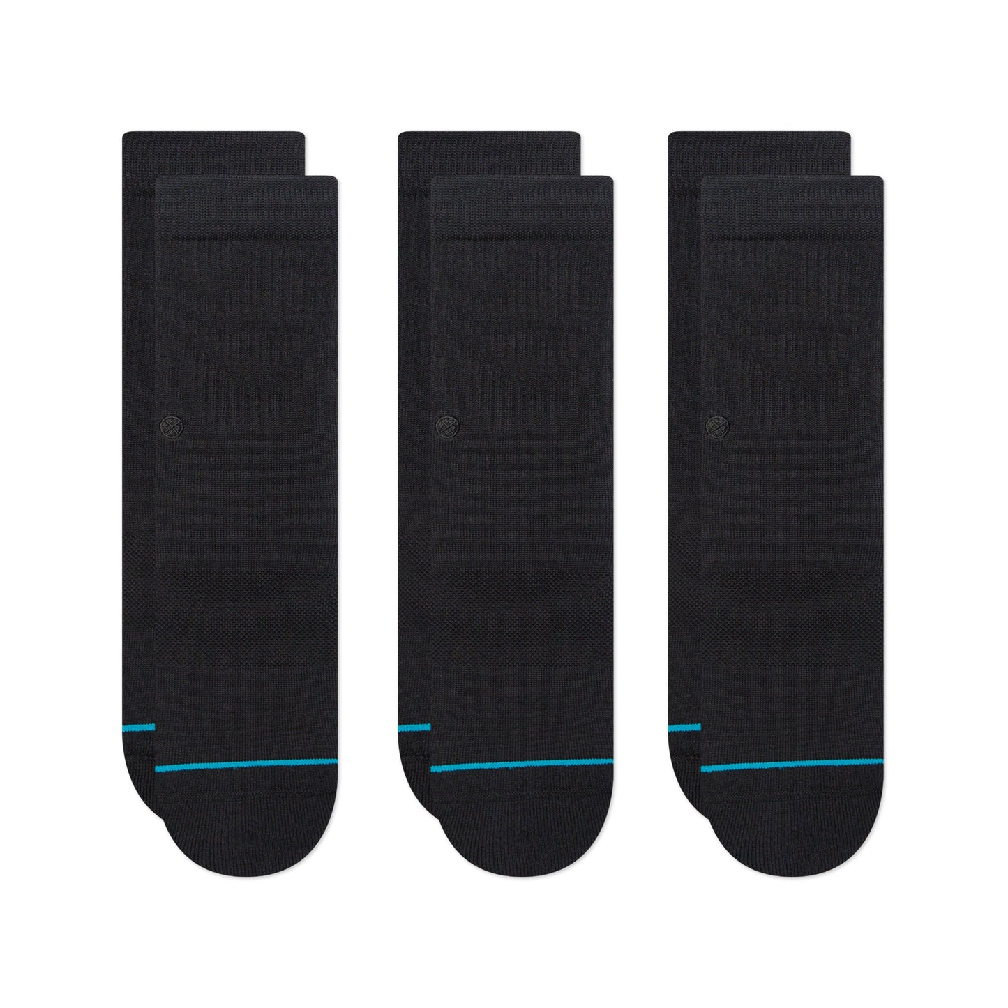 Stance Women&#39;s Icon Crew Sock 3 Pack Black