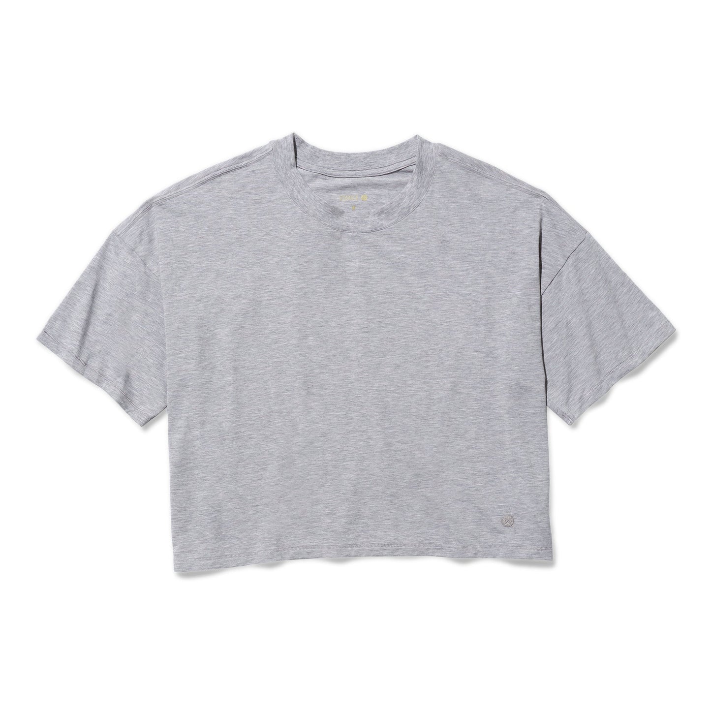 Stance Women&#39;s Lay Low Boxy T-Shirt Heather Grey