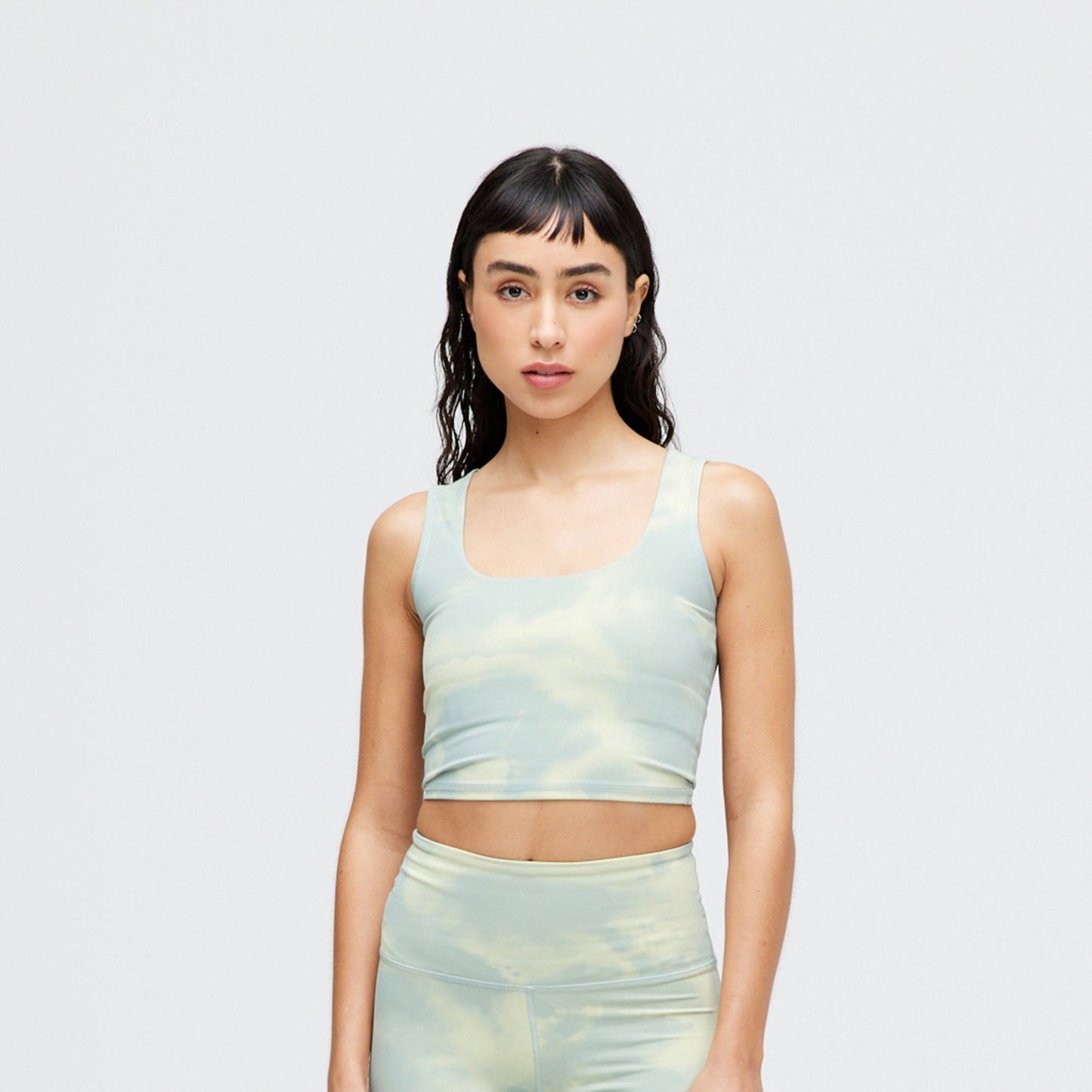 Stance Women&#39;s Happenings Crop Top Blue Dye |model