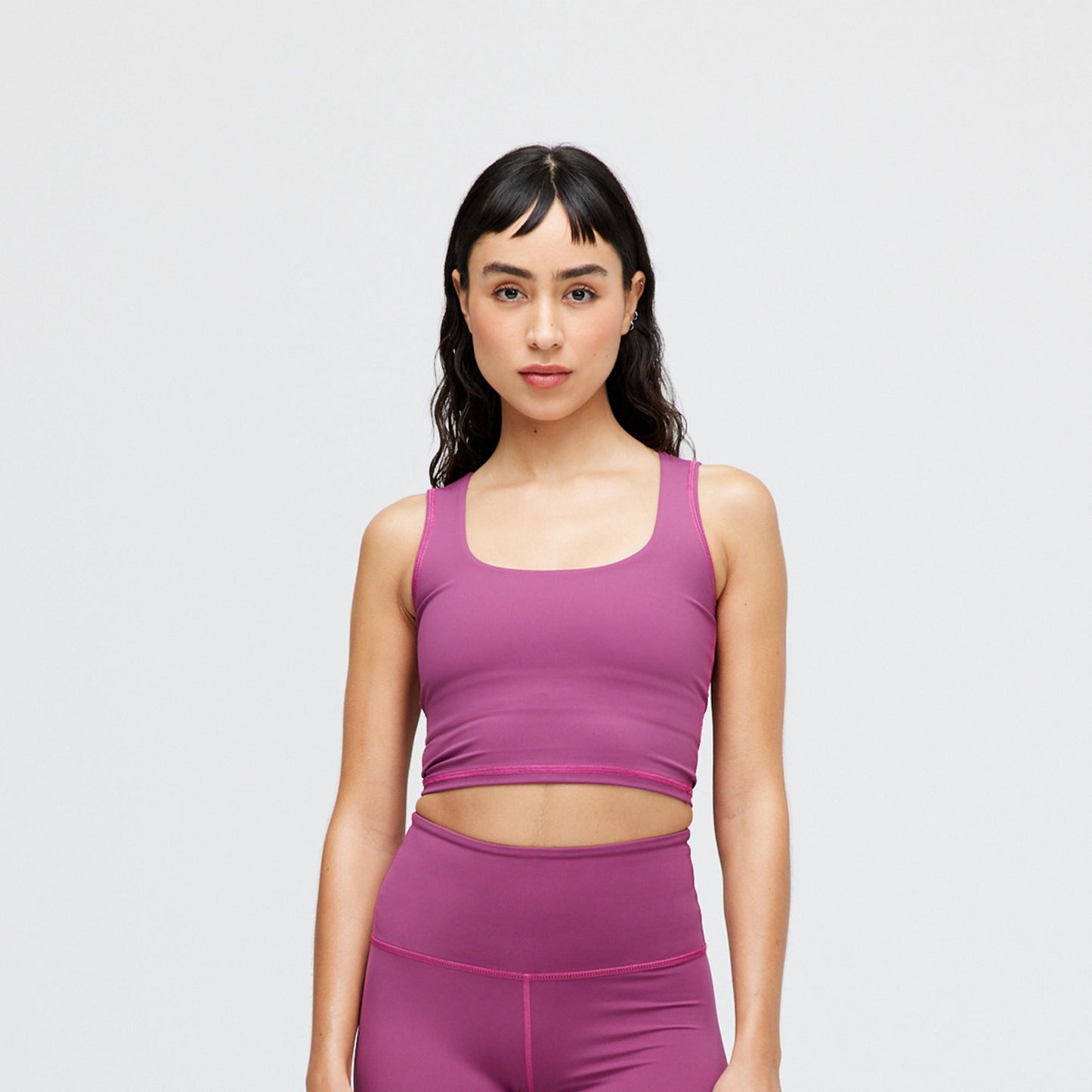 Stance Women&#39;s Happenings Crop Top Berry |model