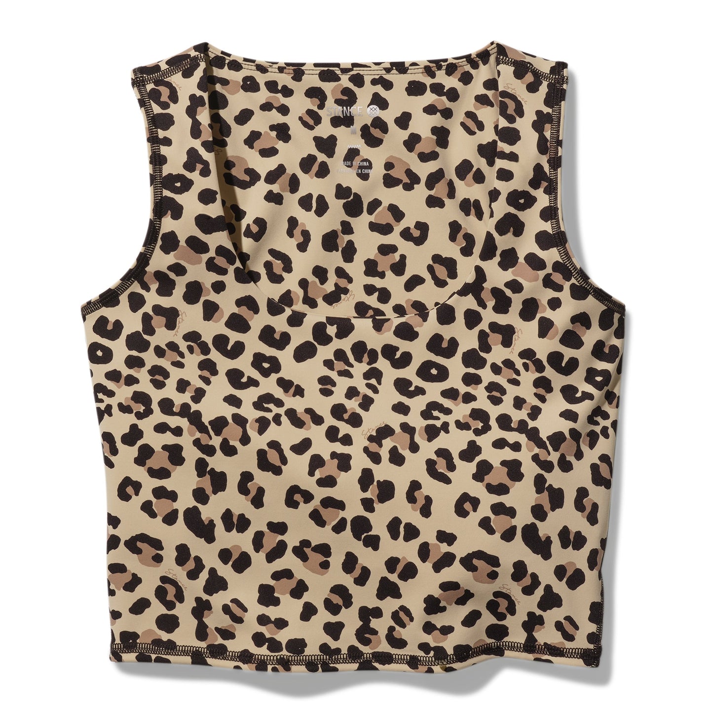 Stance Women&#39;s Happenings Crop Top Leopard