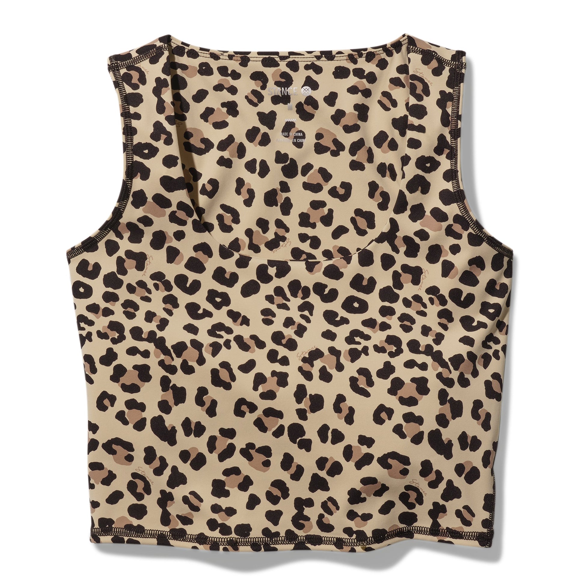 Stance Women's Happenings Crop Top Leopard